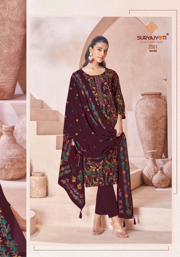 Suryajyoti Pariza Vol-2 – Kurti Pant With Dupatta